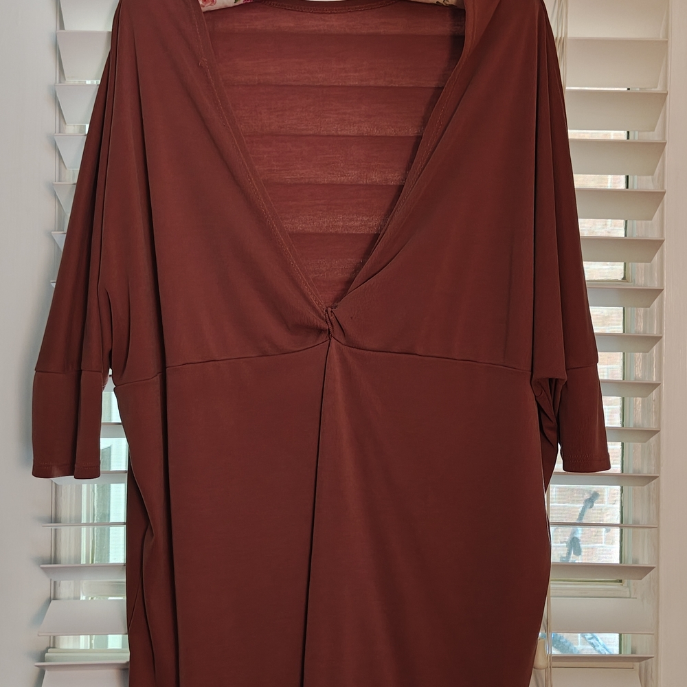 Chico's Brown Knit Top